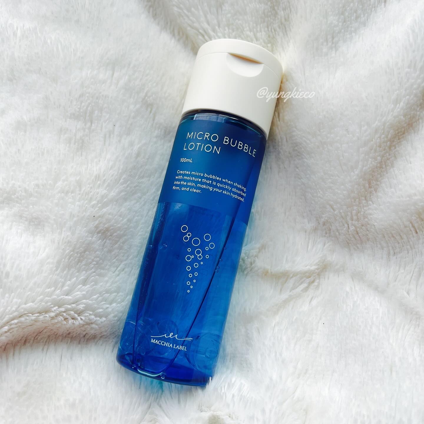 薬用マイクロバブルローション/Macchia Label/化粧水を使ったクチコミ（1枚目）