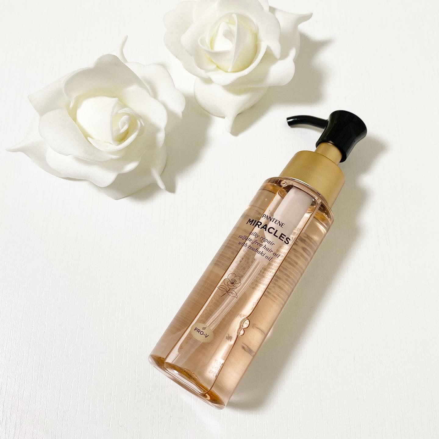 ミラクルズ シルキーリペア 洗い流さないトリートメント/パンテーン/ヘアオイルを使ったクチコミ（1枚目）