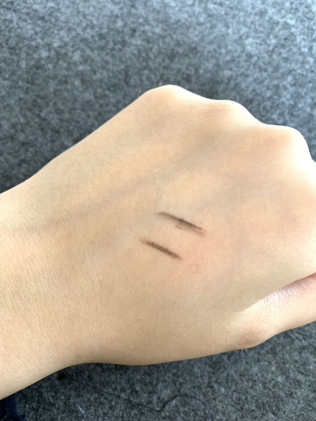 超細芯アイブロウ/CEZANNE/アイブロウペンシルを使ったクチコミ（3枚目）