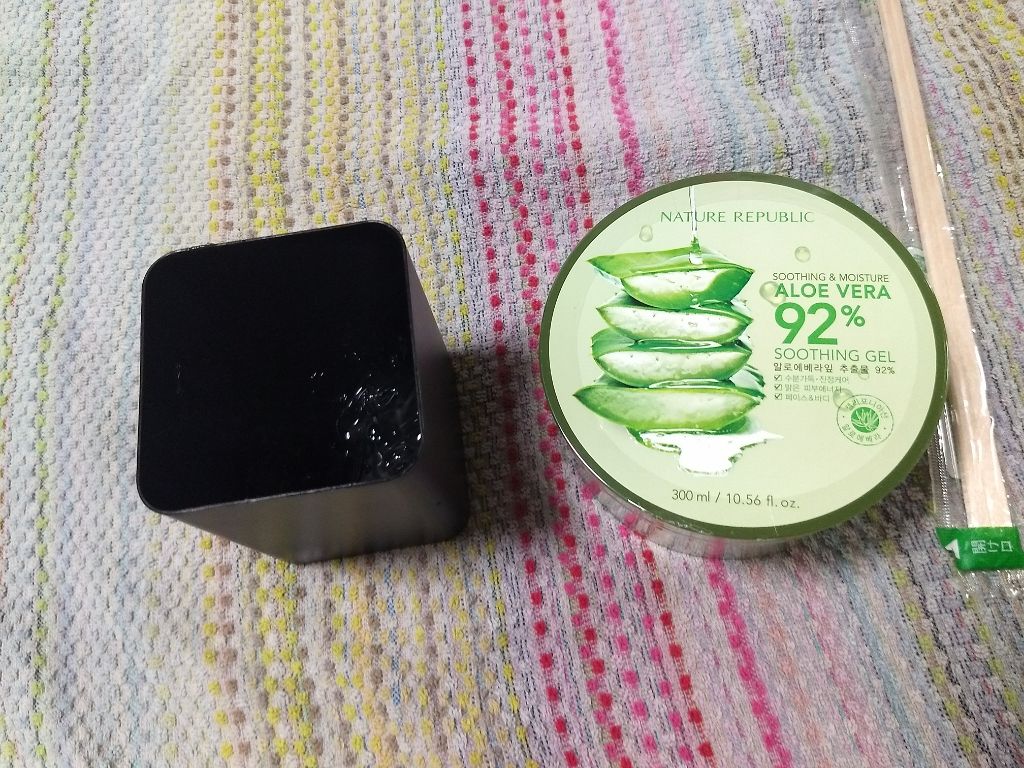 マイルド&モイスチャーアロエジェル/ネイチャーリパブリック/ボディローションを使ったクチコミ(1枚目)