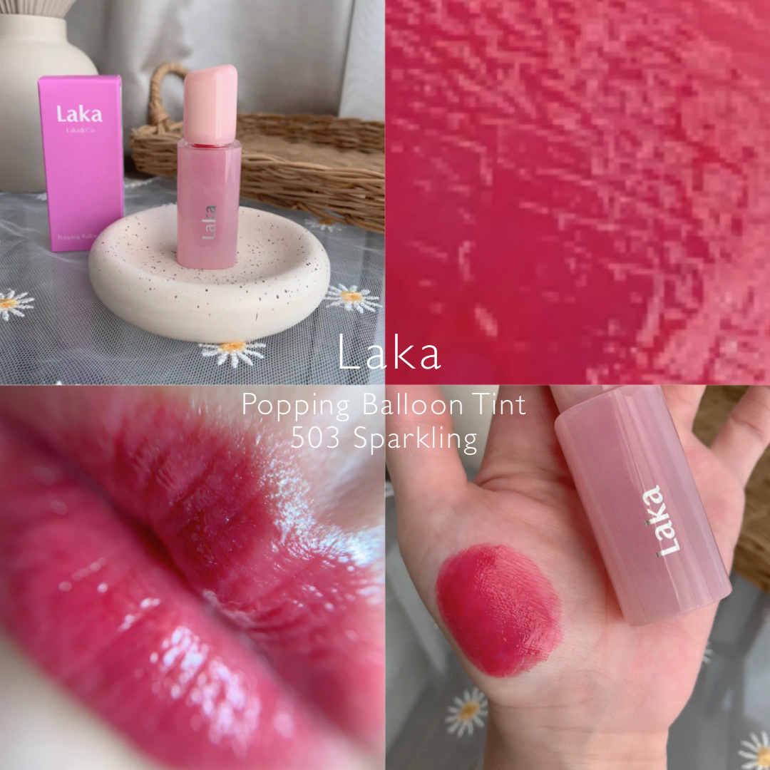 ポッピングバルーンティント/Laka/リップティントを使ったクチコミ（1枚目）