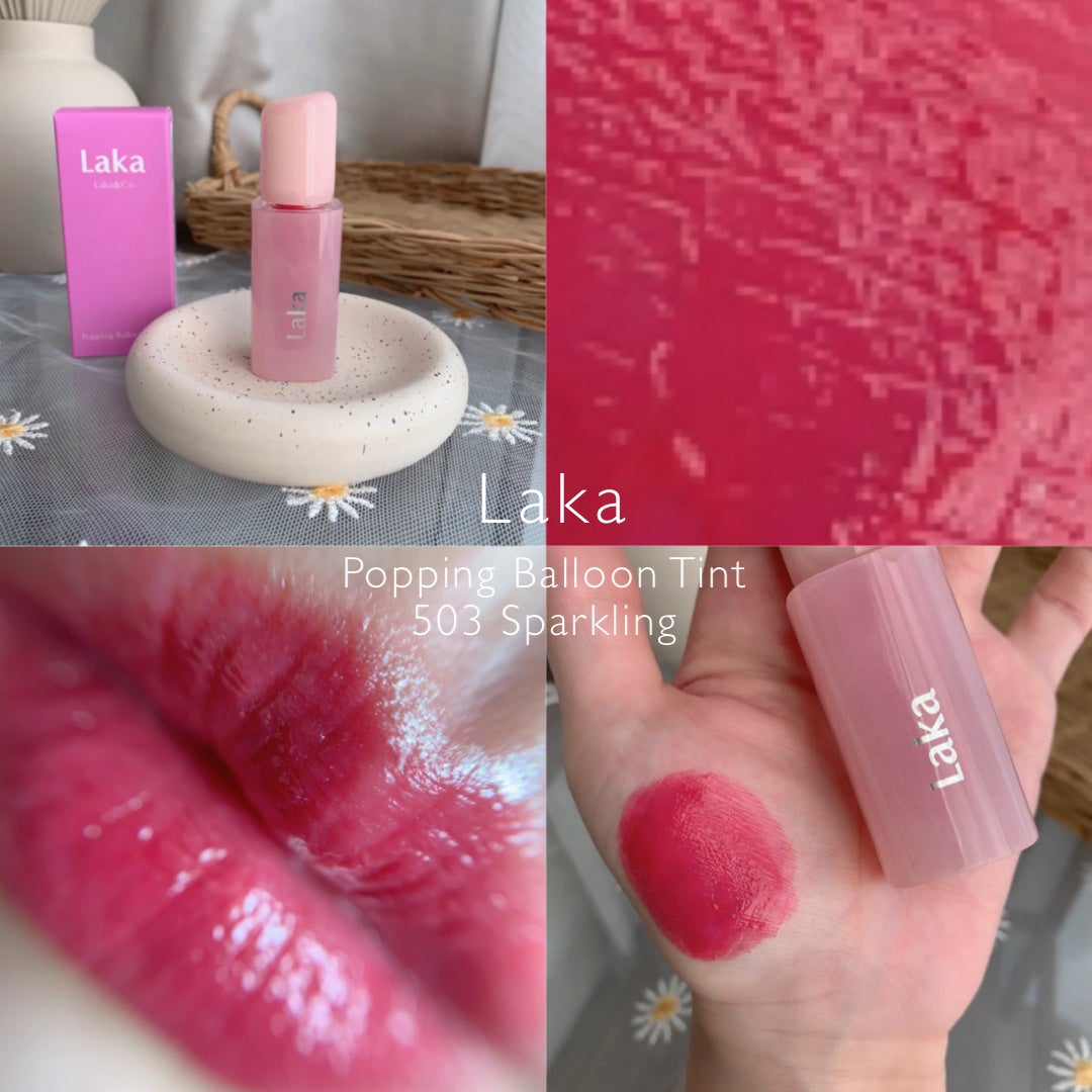 ポッピングバルーンティント/Laka/リップティントを使ったクチコミ(1枚目)