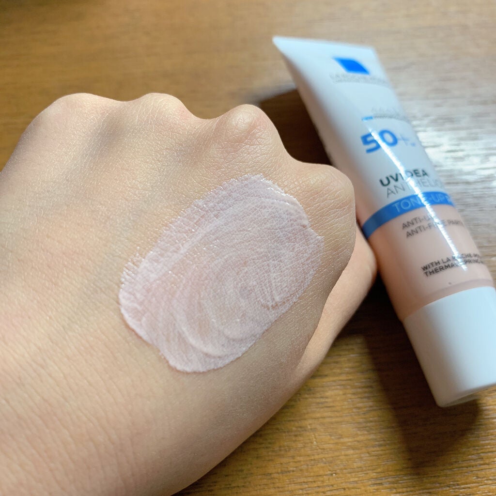 UVイデア XL プロテクショントーンアップ ローズ/ラ ロッシュ ポゼ/日焼け止めクリームを使ったクチコミ(4枚目)