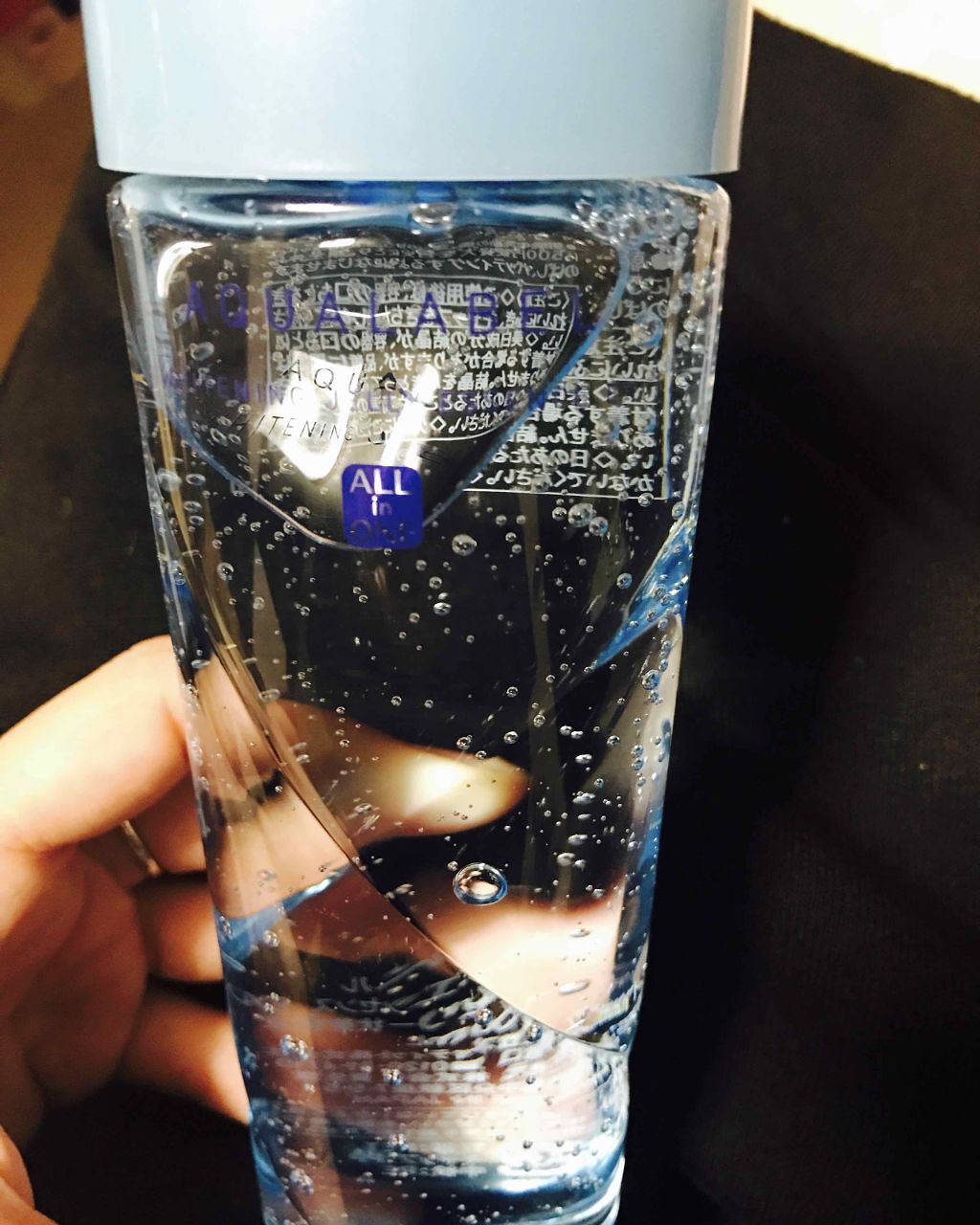 ホワイトニングゼリーエッセンス/アクアレーベル/オールインワン化粧品を使ったクチコミ（2枚目）