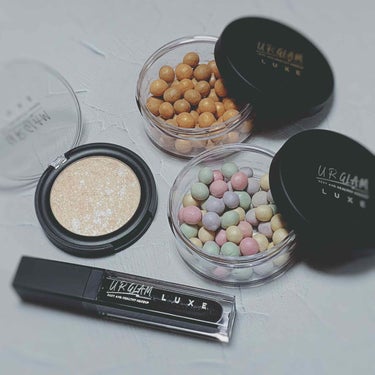 UR GLAM　MARBLE FACE POWDER/U R GLAM/プレストパウダーを使ったクチコミ（1枚目）