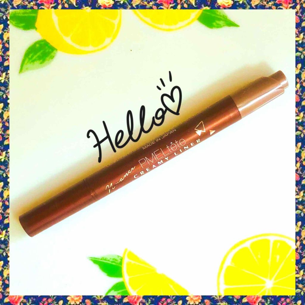 ピメルテット ニュアンスクリーミーライナー/pdc/リキッドアイライナーを使ったクチコミ（1枚目）