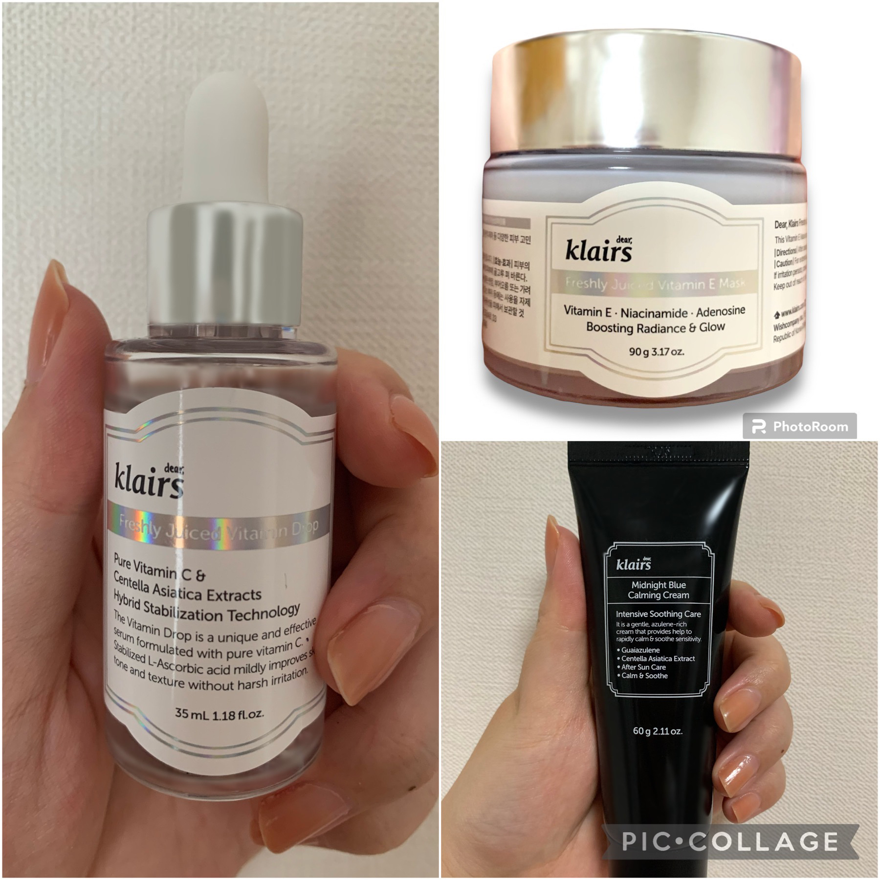 ミッドナイトブルーカーミングクリーム/Klairs/フェイスクリームを使ったクチコミ（1枚目）