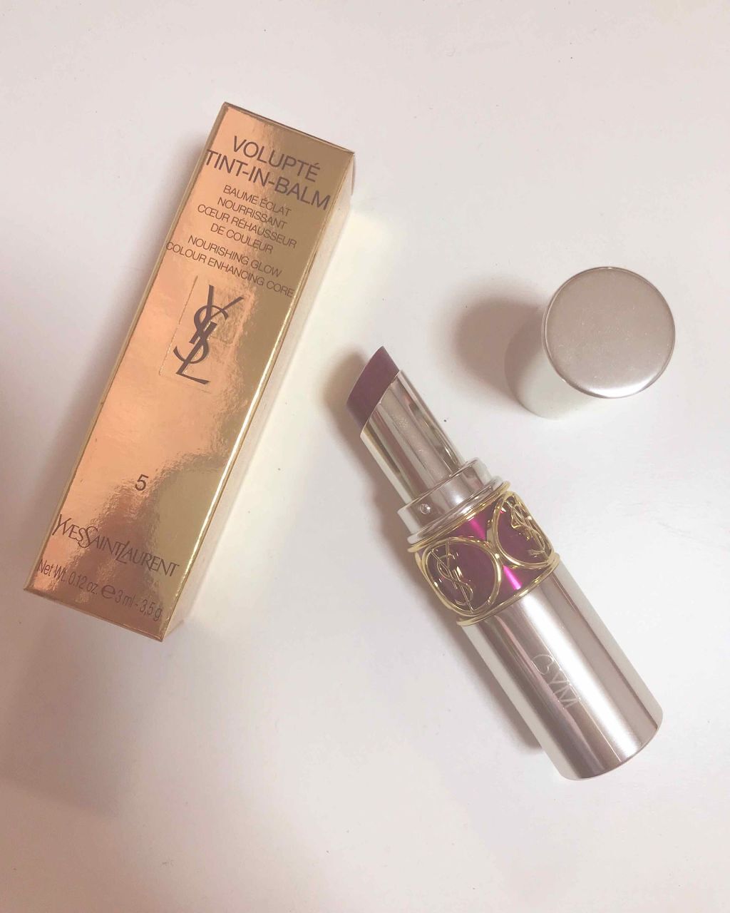 ヴォリュプテ ティントインバーム/YVES SAINT LAURENT BEAUTE/口紅を使ったクチコミ(2枚目)