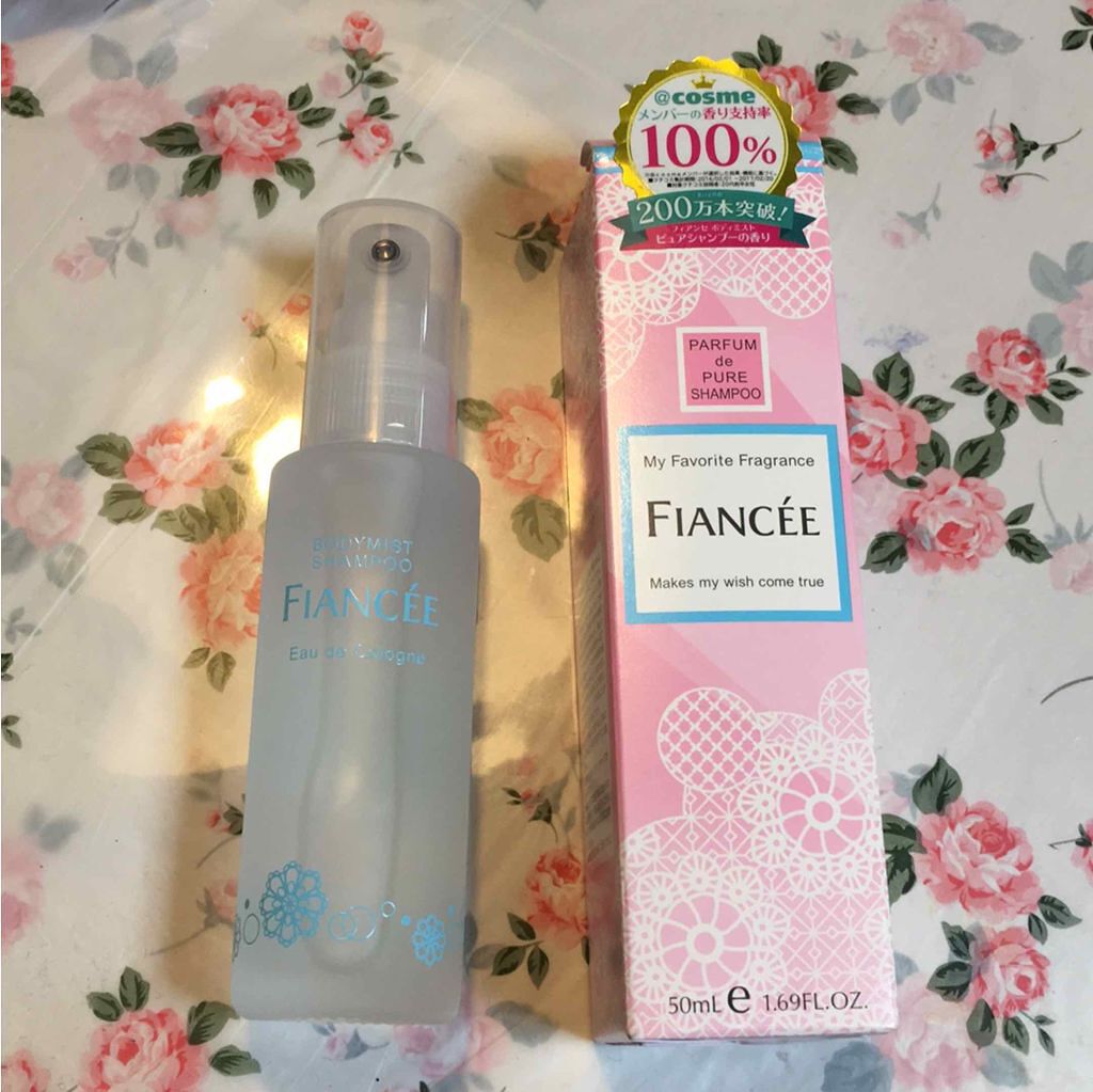 ボディミスト ピュアシャンプーの香り【パッケージリニューアル】/フィアンセ/香水(レディース)を使ったクチコミ（1枚目）