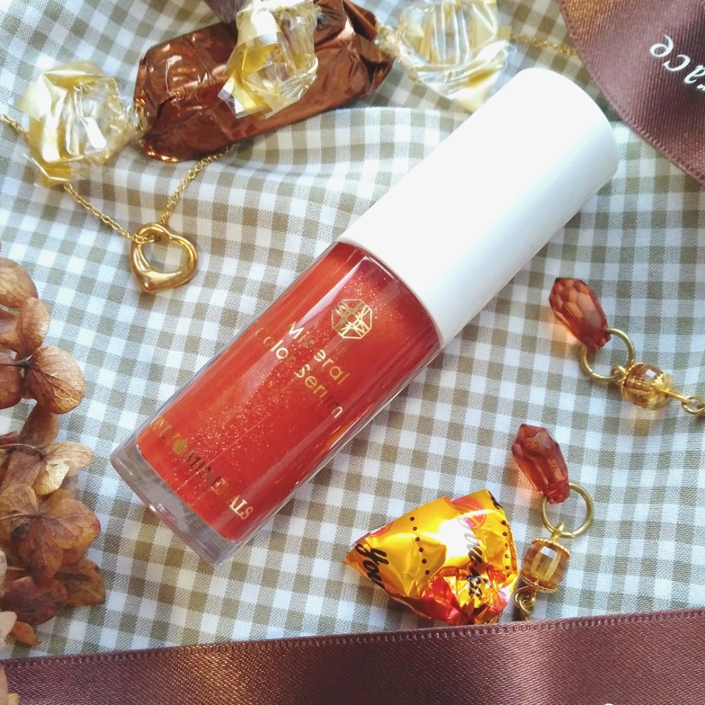 ミネラルカラーセラム 07 ショコラ/ONLY MINERALS/リップグロスを使ったクチコミ（1枚目）