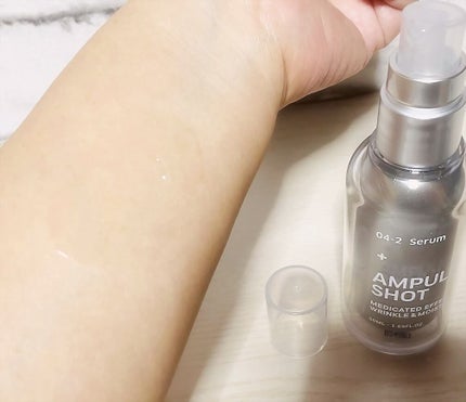 薬用 エフェクト リンクル&モイスト ローション/AMPULE SHOT/化粧水を使ったクチコミ(2枚目)