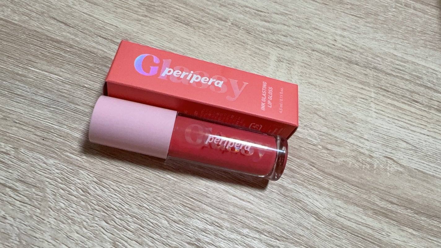 インク グラスティング リップ グロス/PERIPERA/リップグロスを使ったクチコミ(1枚目)