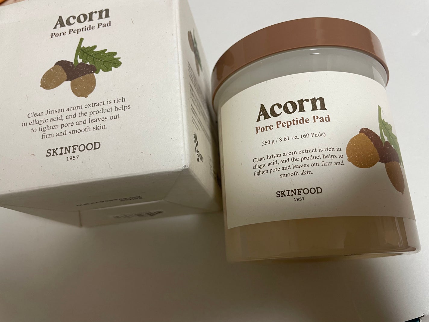 どんぐり ポア ペプチド パッド/SKINFOOD/トナーパッドを使ったクチコミ(1枚目)
