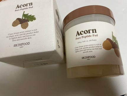 どんぐり ポア ペプチド パッド/SKINFOOD/トナーパッドを使ったクチコミ(1枚目)