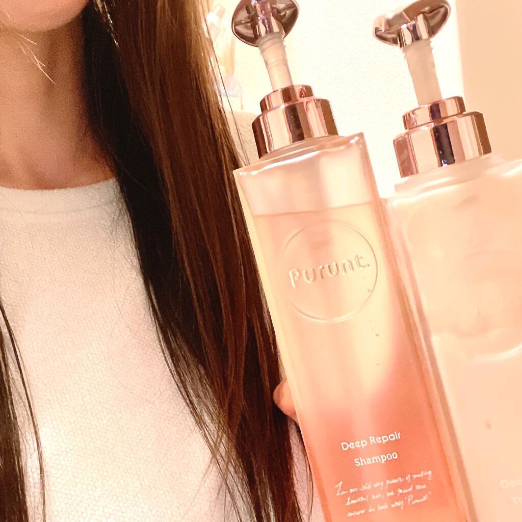 プルント ディープリペア美容液シャンプー/トリートメント/Purunt./市販シャンプーを使ったクチコミ(8枚目)