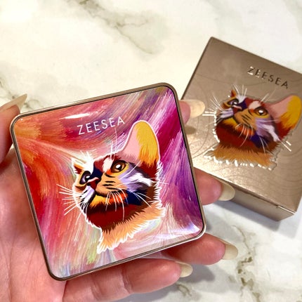 アニマルアイシャドウ(4シェード)/ZEESEA/アイシャドウパレットを使ったクチコミ(2枚目)