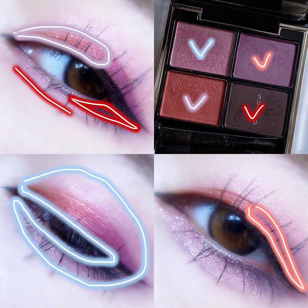 デザイニング カラー アイズ/SUQQU/アイシャドウパレットを使ったクチコミ(5枚目)