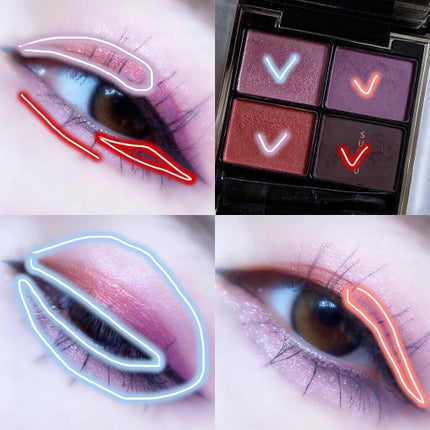 デザイニング カラー アイズ/SUQQU/アイシャドウパレットを使ったクチコミ(5枚目)