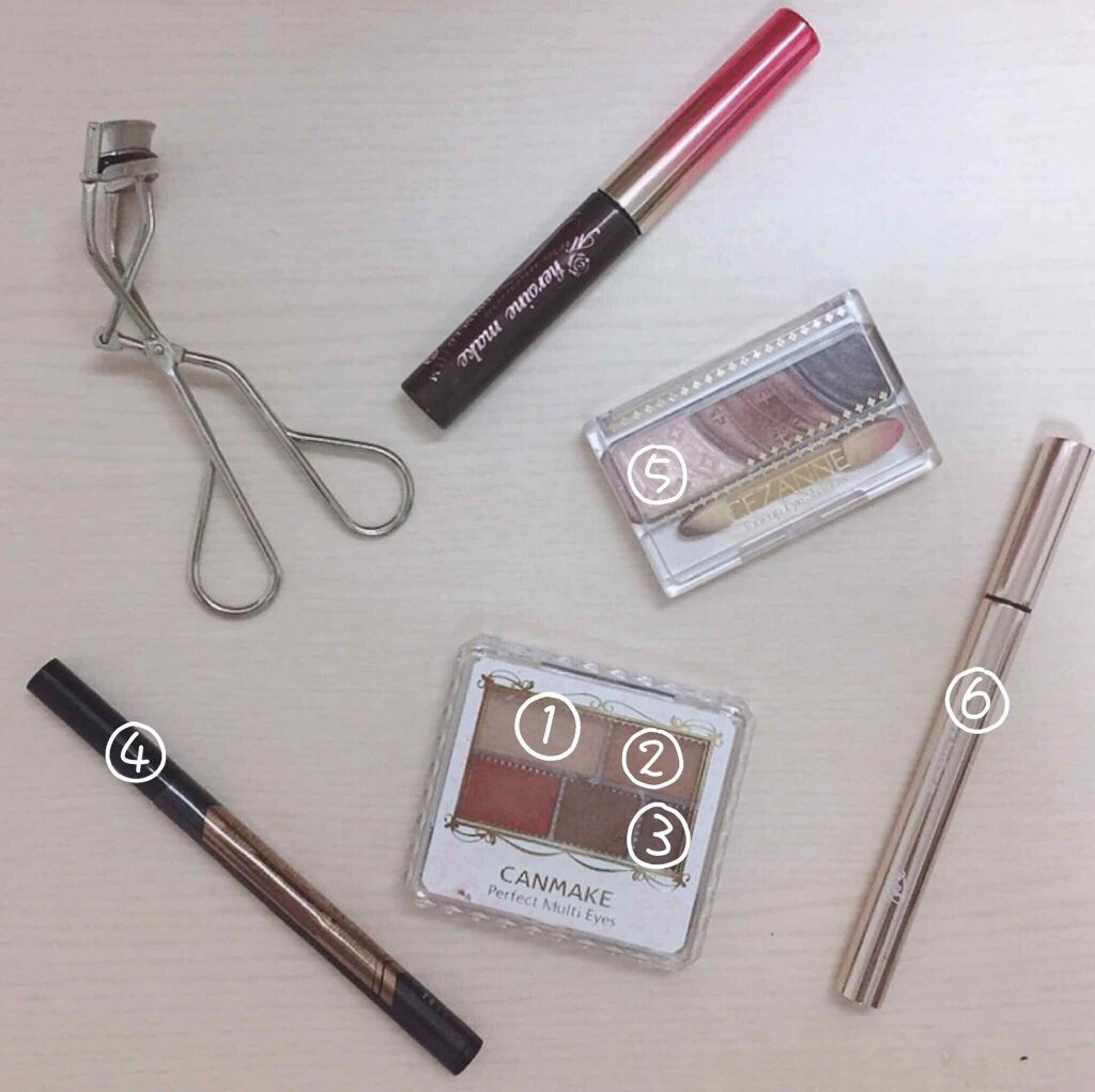 パーフェクトマルチアイズ/キャンメイク/アイシャドウパレットを使ったクチコミ(4枚目)