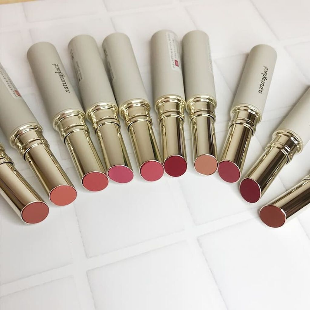 ルージュ モイスト/ナチュラグラッセ/口紅を使ったクチコミ(3枚目)