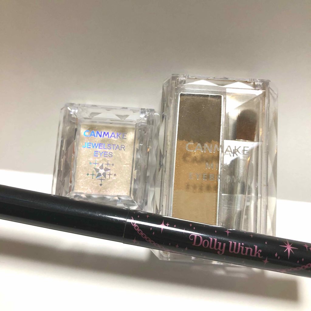 ポイントラメ/ドーリーウインク/単色アイシャドウを使ったクチコミ（2枚目）