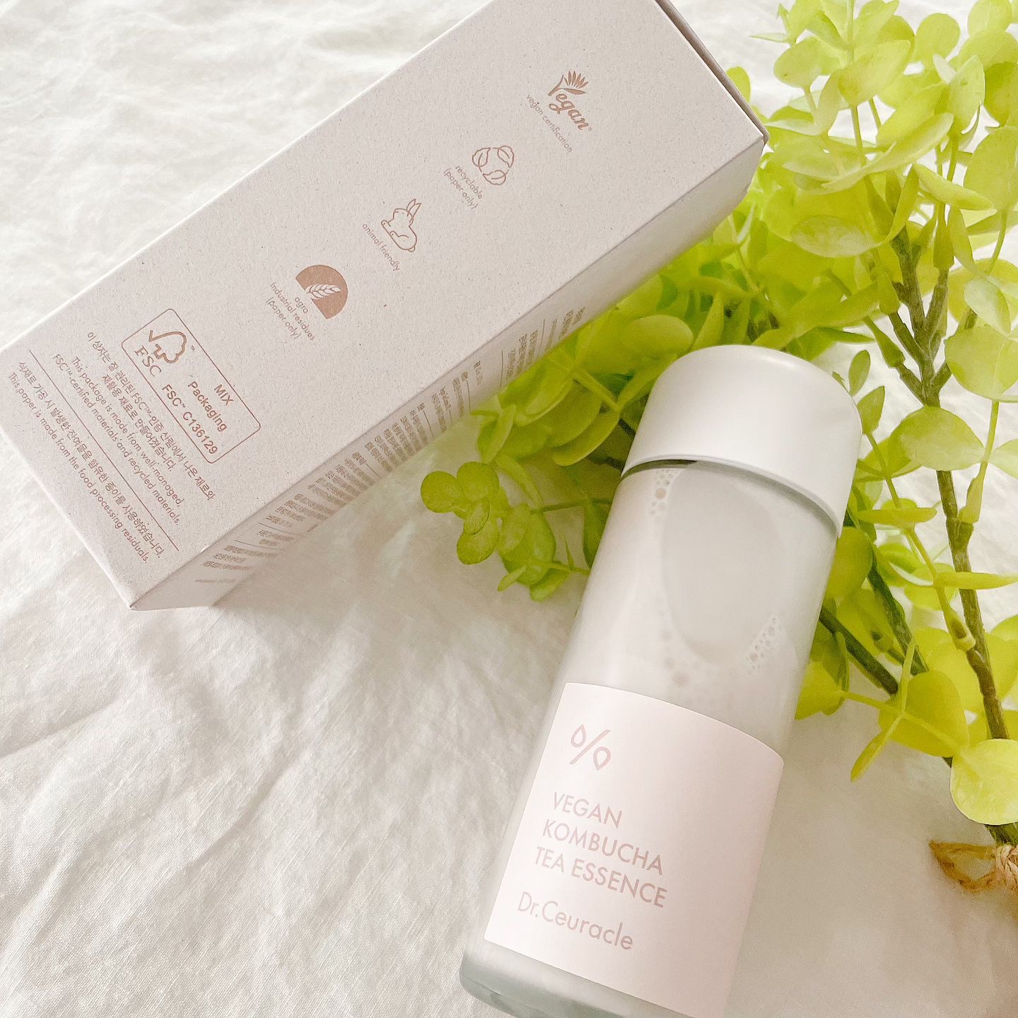 ヴィーガンコンブチャ ティー エッセンス/Dr.Ceuracle/オールインワン化粧品を使ったクチコミ（3枚目）
