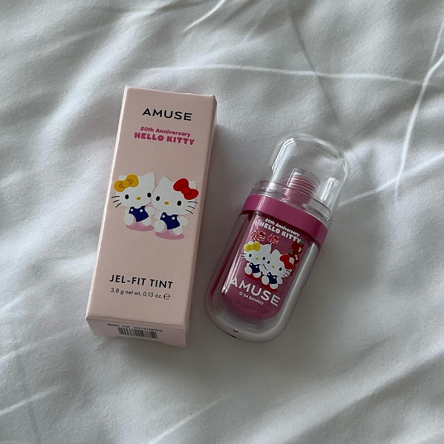 ジェルフィットティント/AMUSE/リップティントを使ったクチコミ(2枚目)