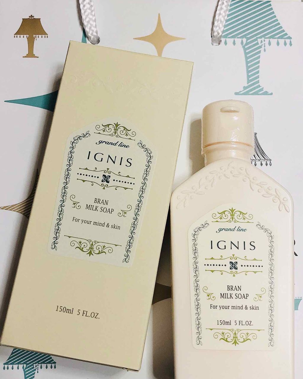 ブラン ミルク ソープ/IGNIS/洗顔フォームを使ったクチコミ(1枚目)