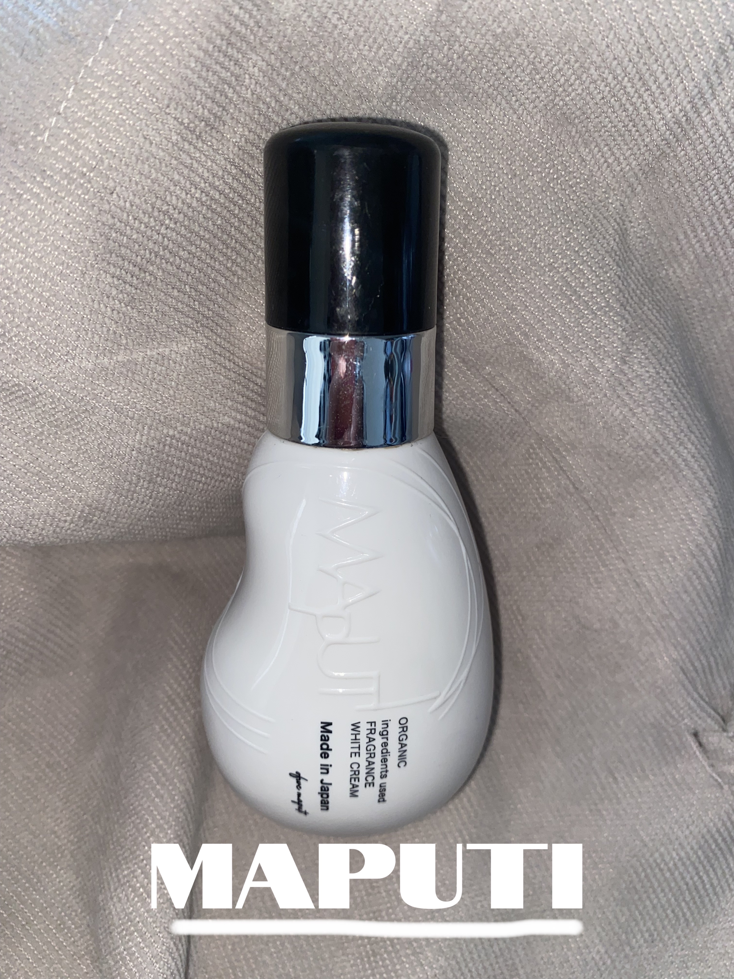 オーガニックフレグランスホワイトクリーム/MAPUTI/デリケートゾーンケアを使ったクチコミ（1枚目）