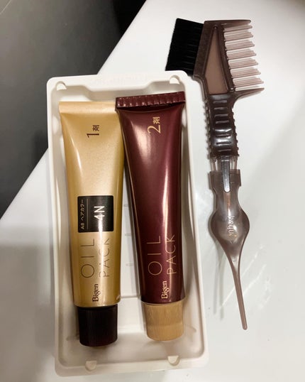 colorful_gloss_12jl on LIPS 「#PR#オイルパックカラー#ダメージケア発想の白髪染め #白髪..」(2枚目)