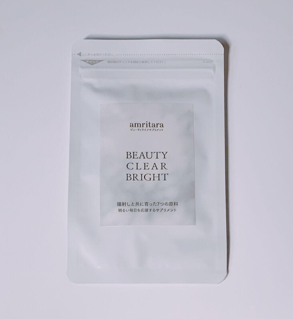 ビューティークリアブライト/AMRITARA/美容サプリメントを使ったクチコミ（1枚目）