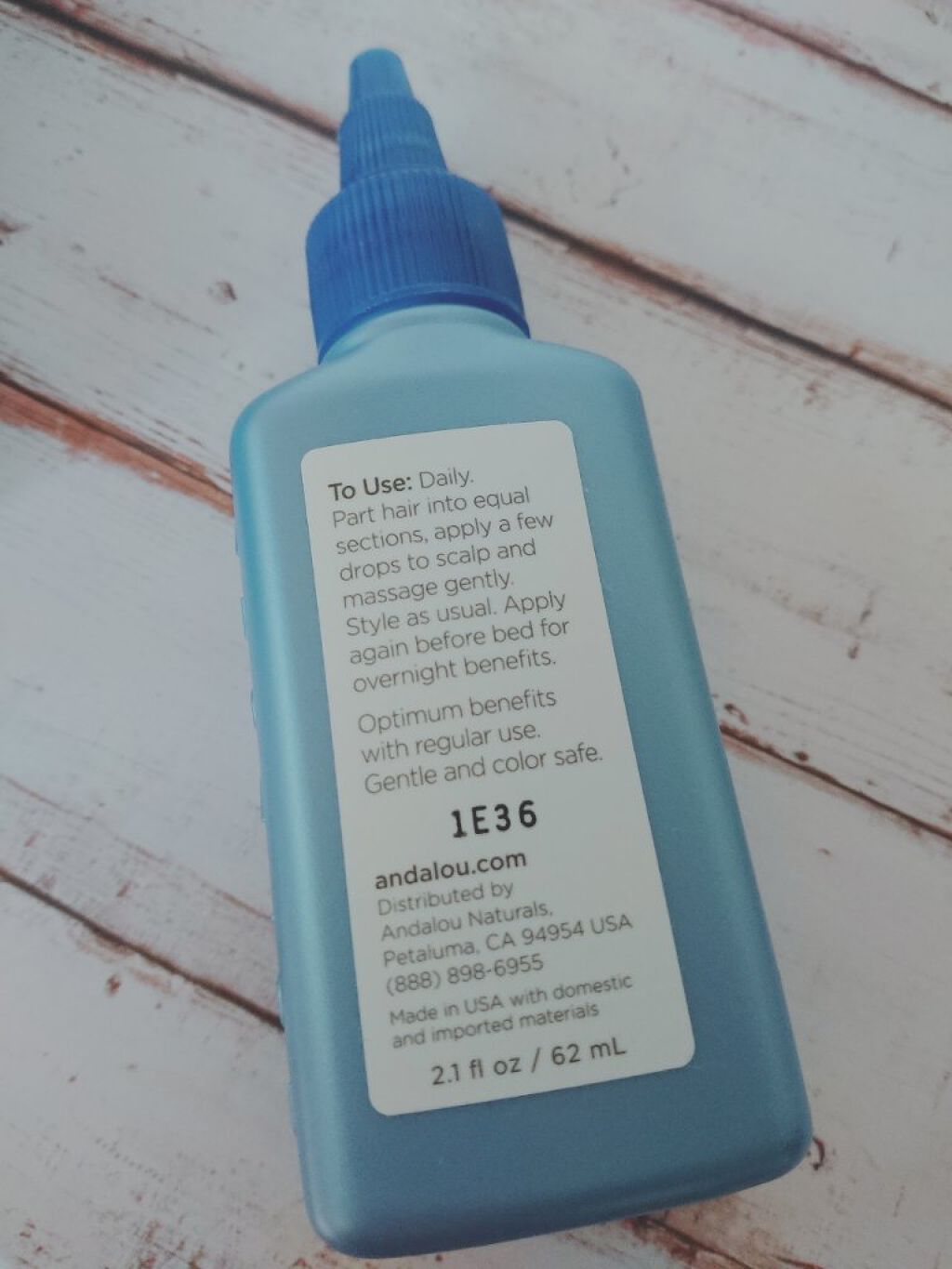 Argan Stem Cell シャンプー・コンディショナー/Andalou Naturals/シャンプー・コンディショナーを使ったクチコミ（3枚目）