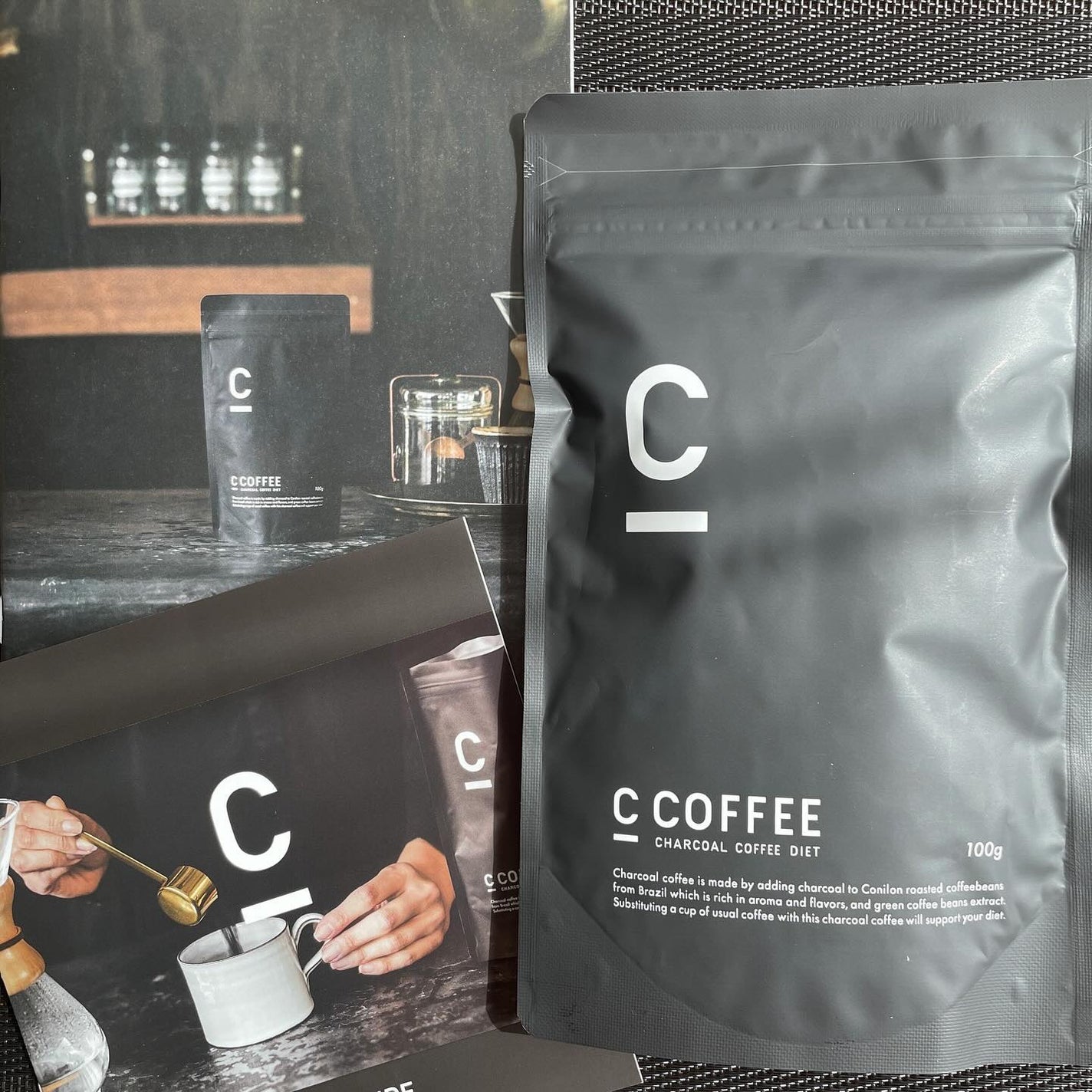 C COFFEE(チャコールコーヒーダイエット)/C COFFEE/ドリンクを使ったクチコミ(4枚目)