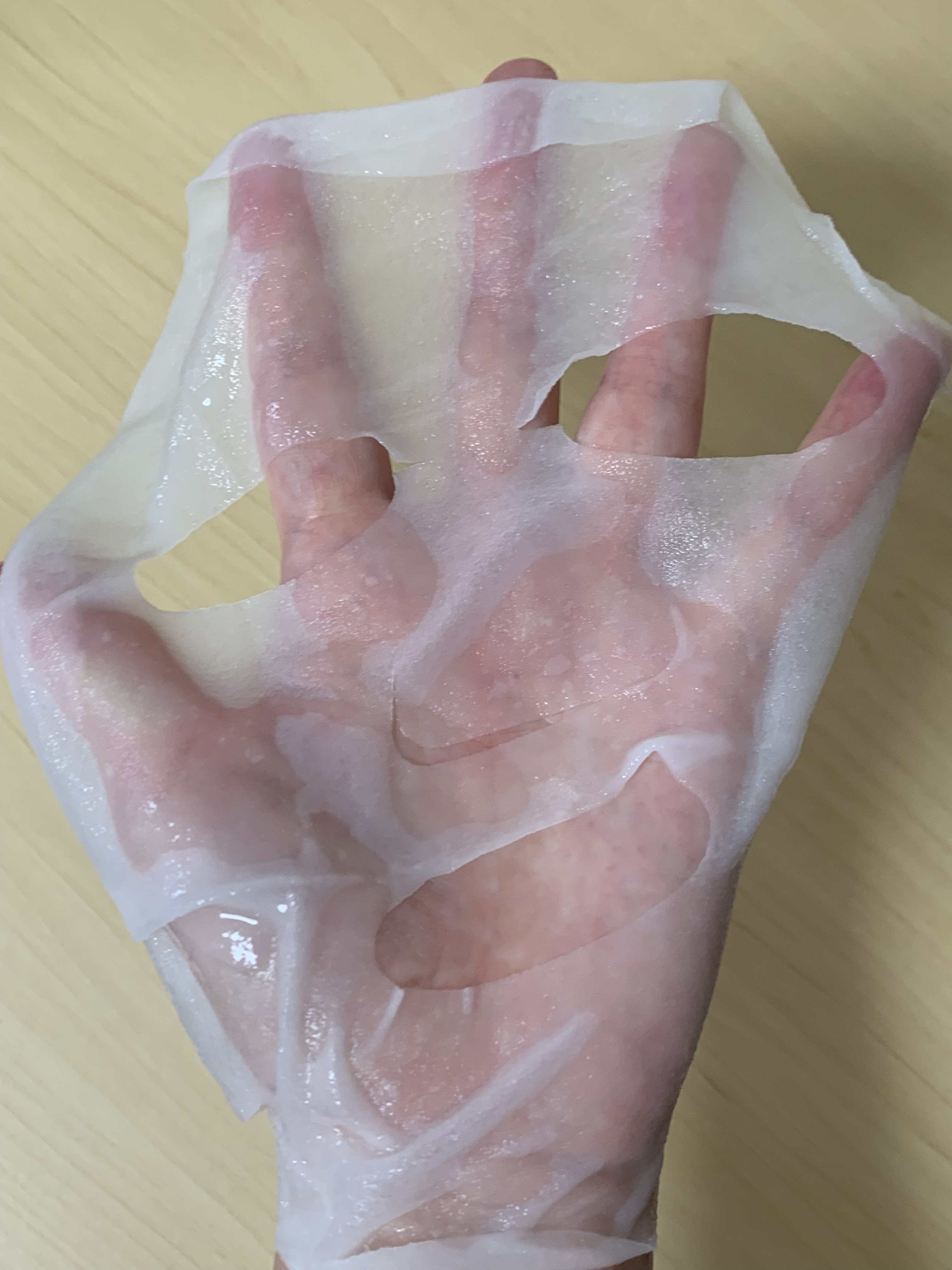 ディープモイスチャー マスク　(ケアクリーム付き)/cerXcer/シートマスク・パックを使ったクチコミ（2枚目）