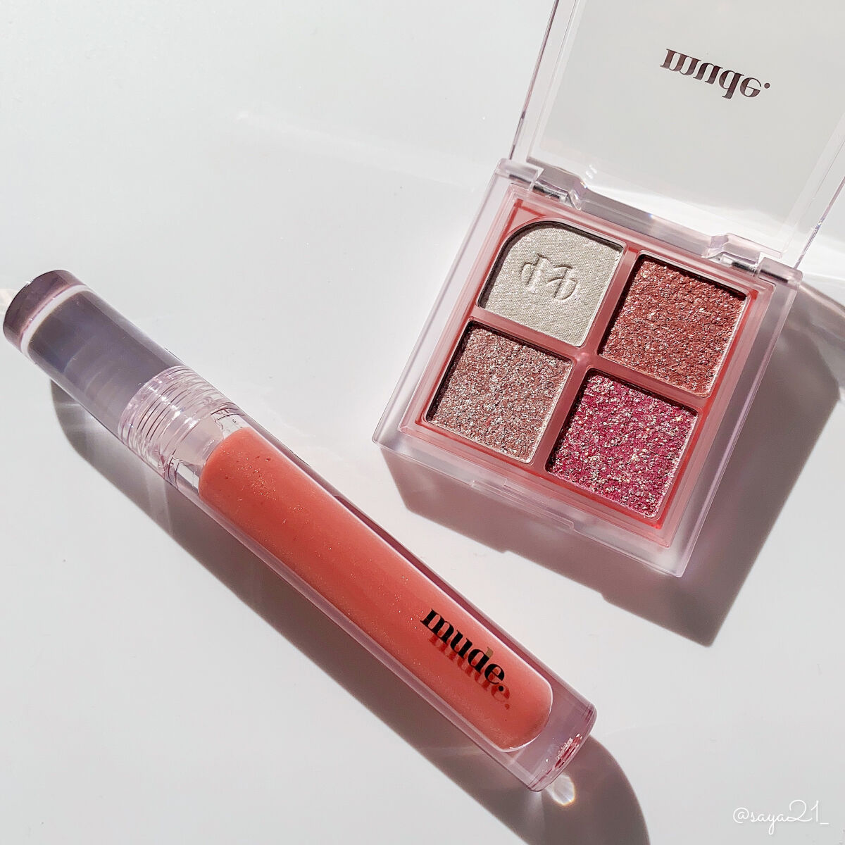 ニューグラムコレクション/mude./アイシャドウパレットを使ったクチコミ（2枚目）