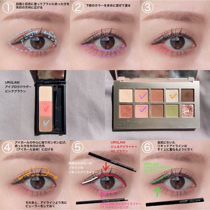 UR GLAM GEL EYELINER/U R GLAM/ジェルアイライナーを使ったクチコミ(3枚目)