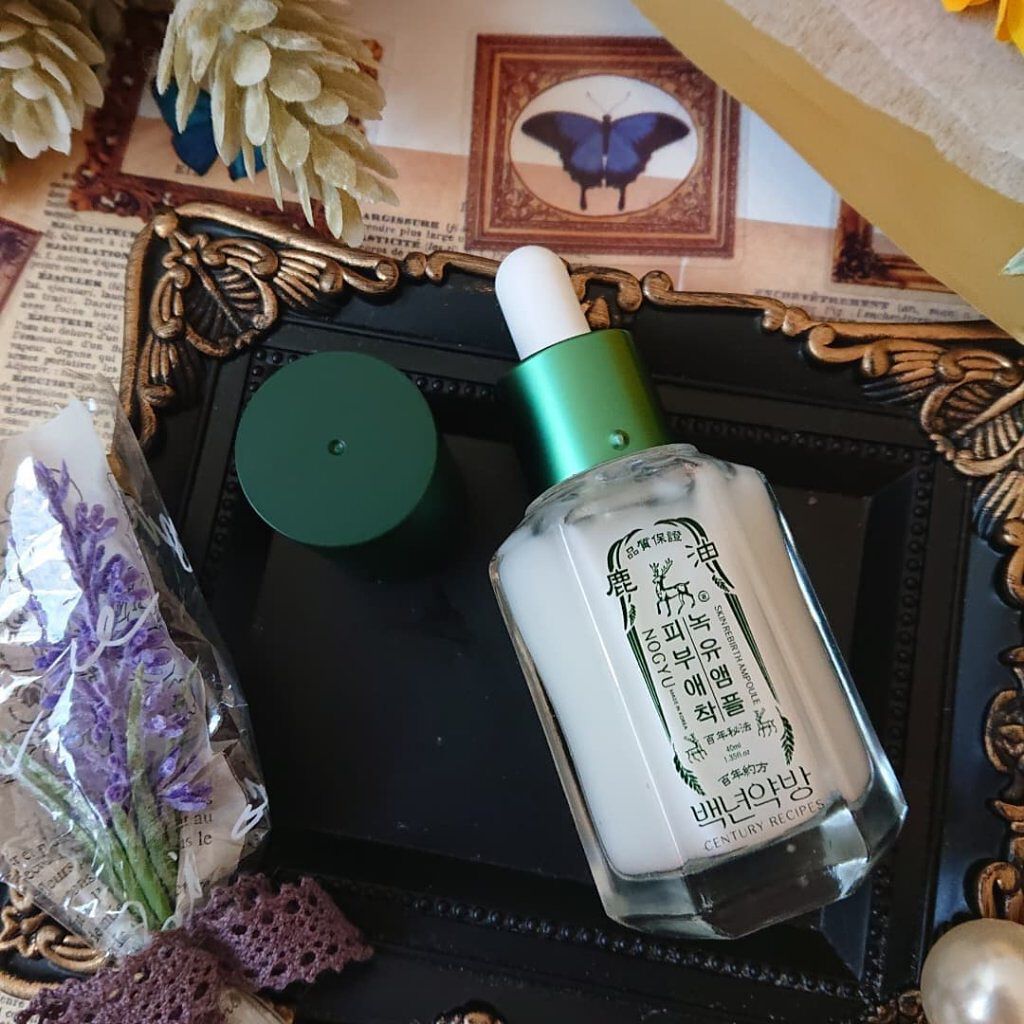 鹿油アンプル/百年約方/美容液を使ったクチコミ（3枚目）