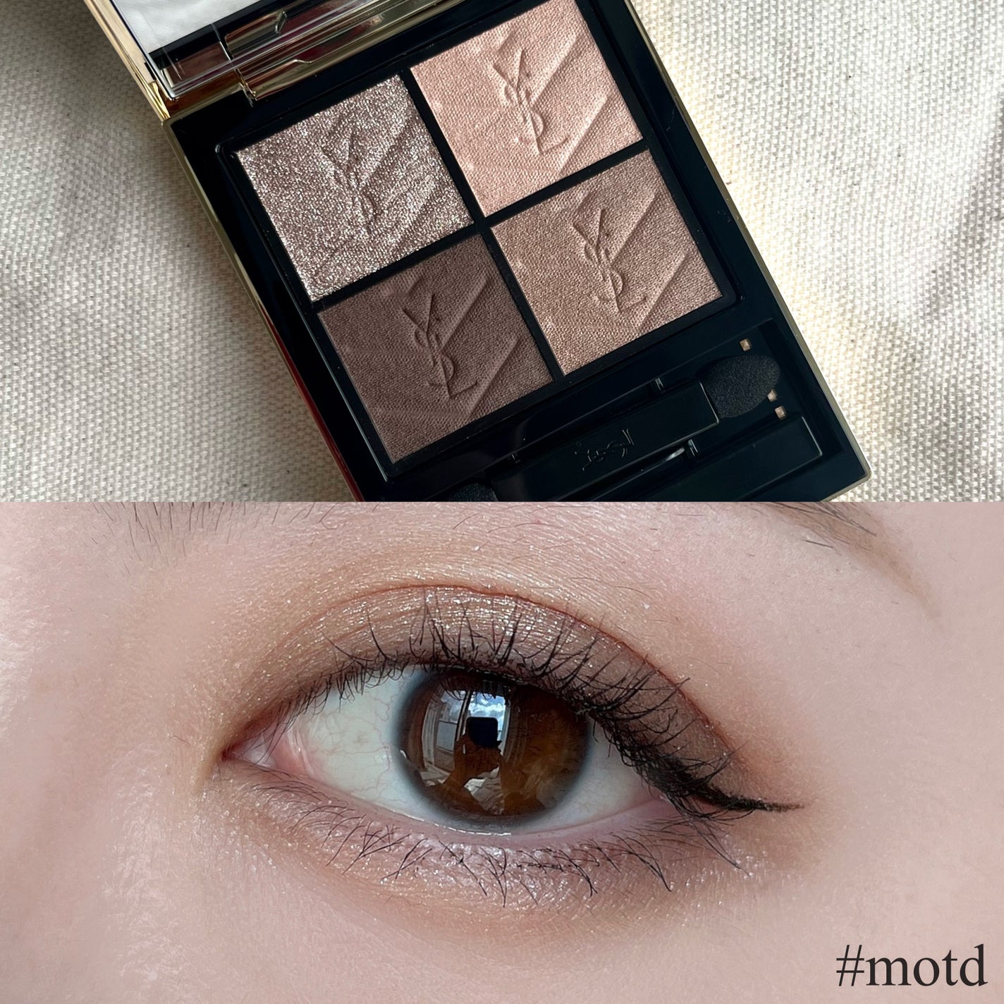 クチュール ミニ クラッチ/YVES SAINT LAURENT BEAUTE/アイシャドウパレットを使ったクチコミ(1枚目)