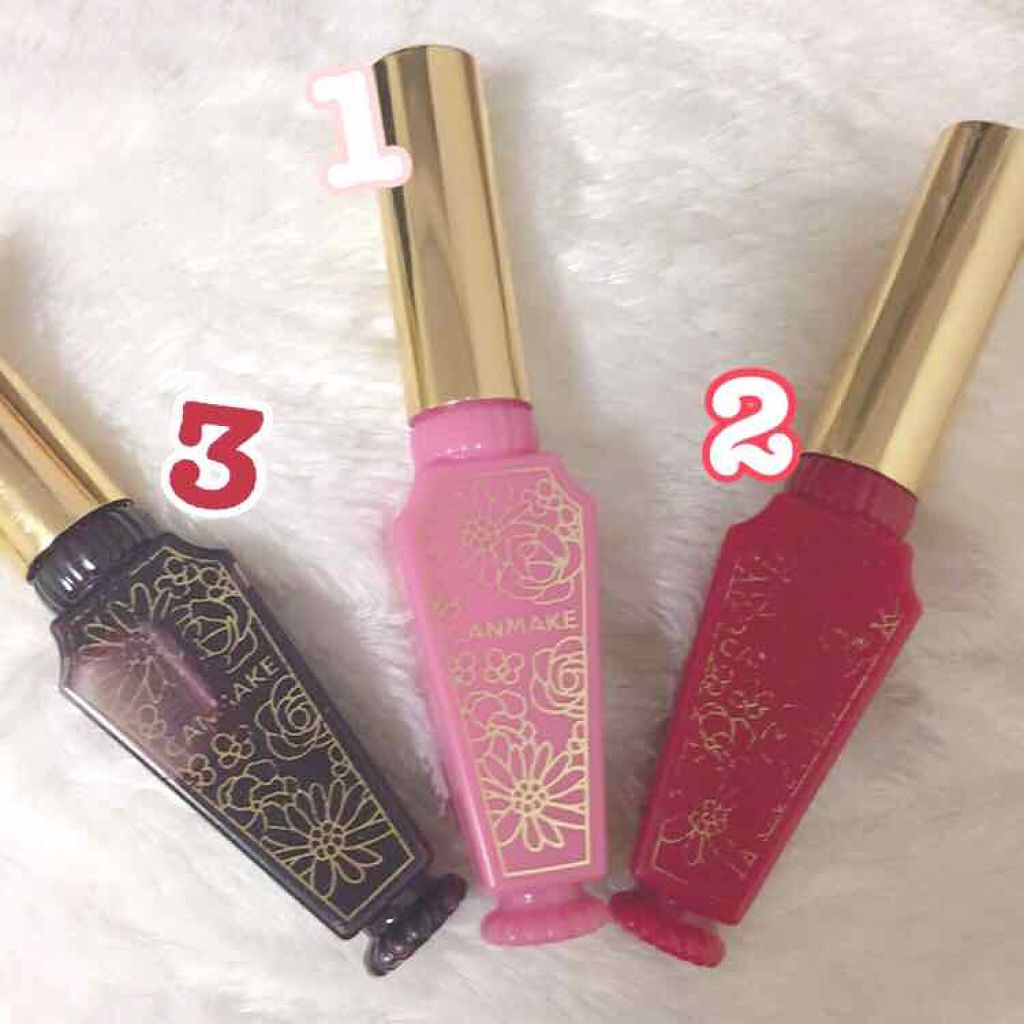 リップティントジャム/キャンメイク/リップグロスを使ったクチコミ（1枚目）