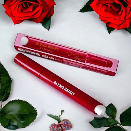 ブレンドベリー リップバルーン 009 ほてりレディロゼ/BLEND BERRY/口紅を使ったクチコミ(1枚目)