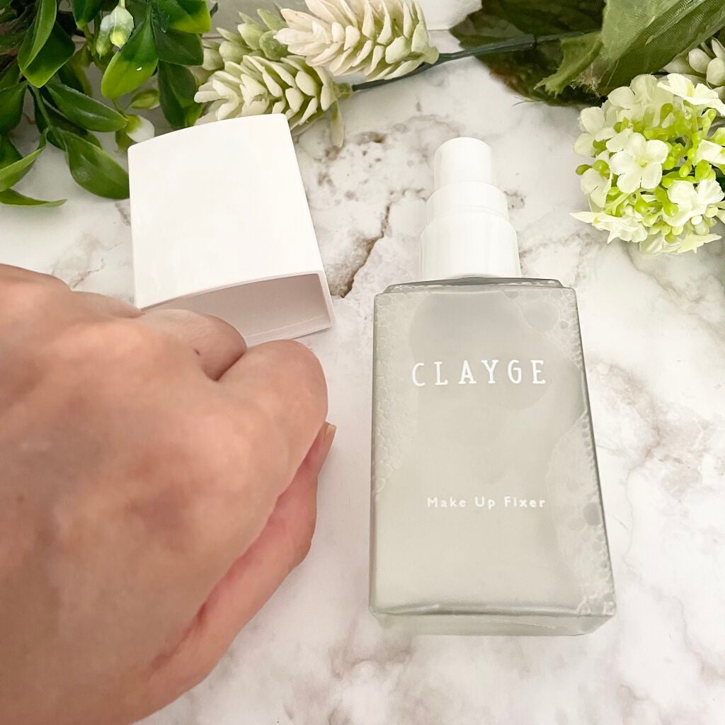 メイクアップフィクサー/CLAYGE/フィックスミストを使ったクチコミ(3枚目)