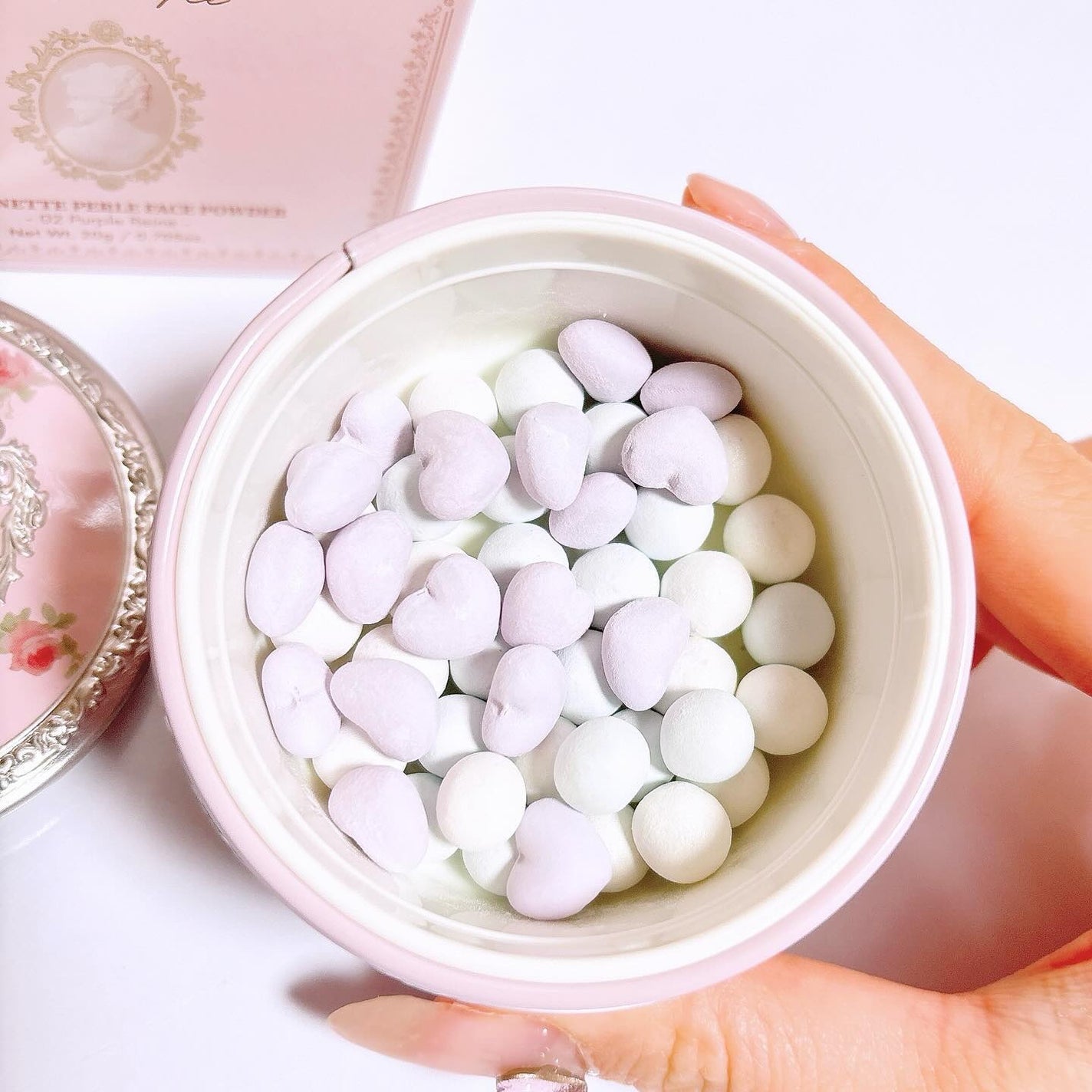 アントワネットペルルフェイスパウダー/MilleFée/ルースパウダーを使ったクチコミ(5枚目)