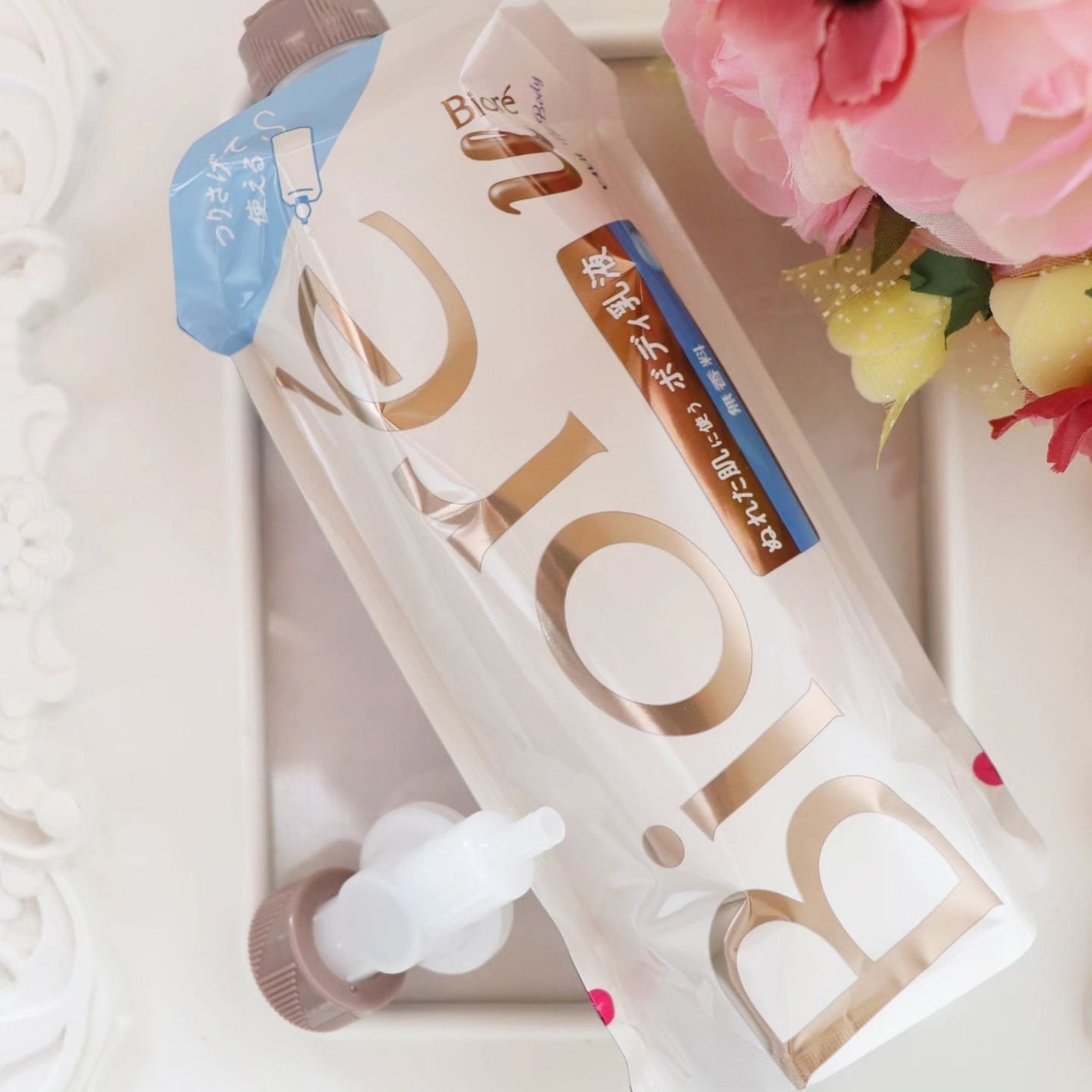 ザ ボディ ぬれた肌に使うボディ乳液 無香料/ビオレu/ボディミルクを使ったクチコミ(3枚目)