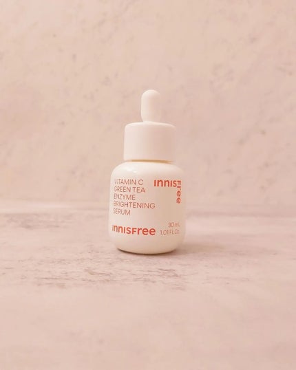 ビタC グリーンティーエンザイム ブライト セラム/innisfree/美容液を使ったクチコミ(3枚目)