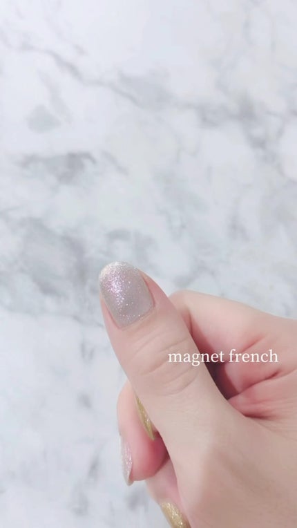 #マグネットネイル,#時短ネイル,#ジェルネイル,#セルフネイルのネイルデザイン