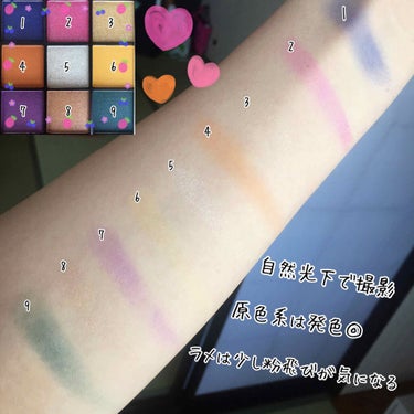 UR GLAM　BLOOMING EYE COLOR PALETTE/U R GLAM/アイシャドウパレットを使ったクチコミ（4枚目）