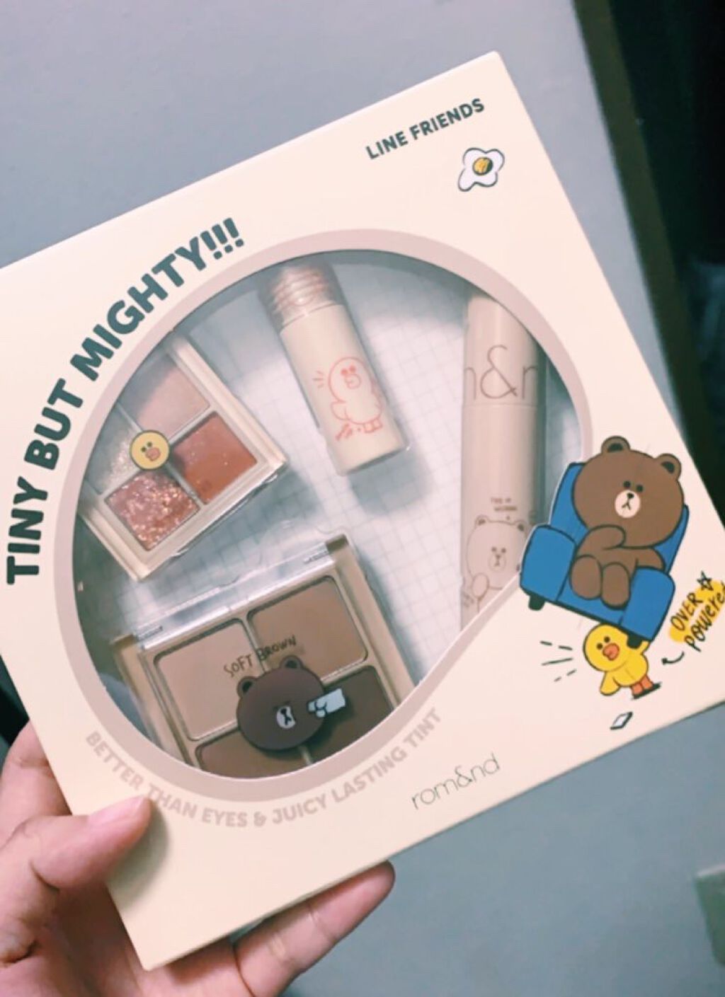 LINE FRIENDS EDITION/rom&nd/メイクアップキットを使ったクチコミ(1枚目)