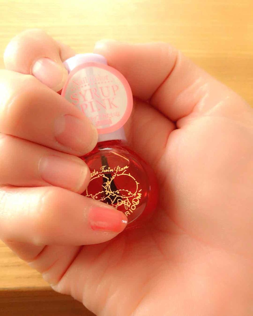 サンリオネイル/DAISO/マニキュアを使ったクチコミ(2枚目)