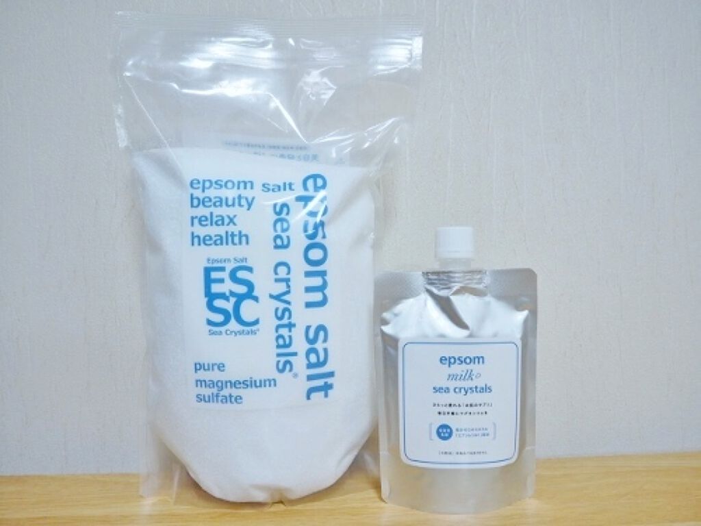シークリスタルス エプソムソルト オリジナル/sea crystals/無機塩系入浴剤を使ったクチコミ(1枚目)