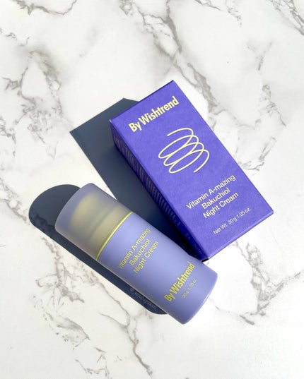 ビタミンA-mazingバクチオールナイトクリーム/By Wishtrend/フェイスクリームを使ったクチコミ(5枚目)